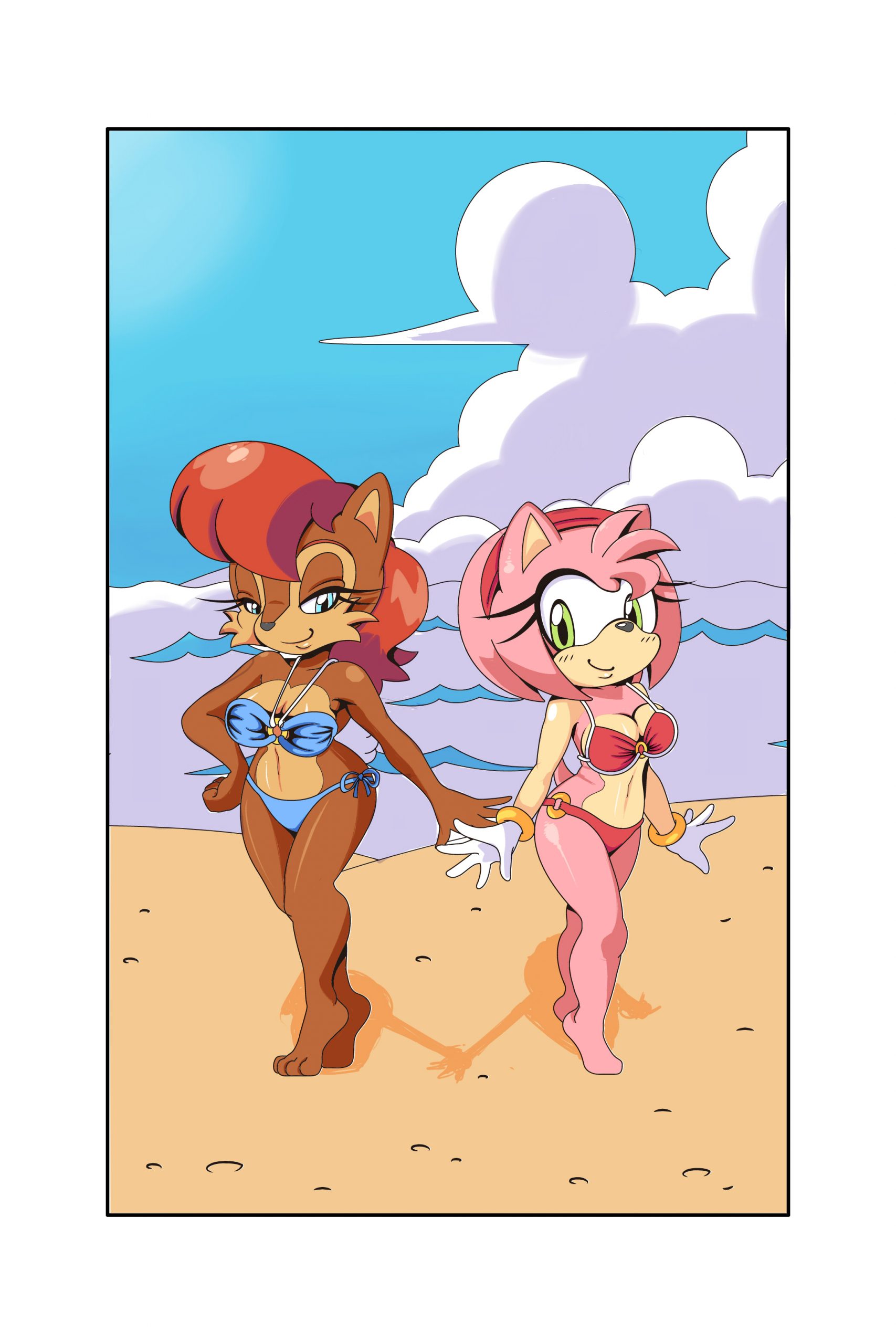Diversión Veraniega (Sonic the Hedgehog) [Michiyoshi, Cloudydayz]