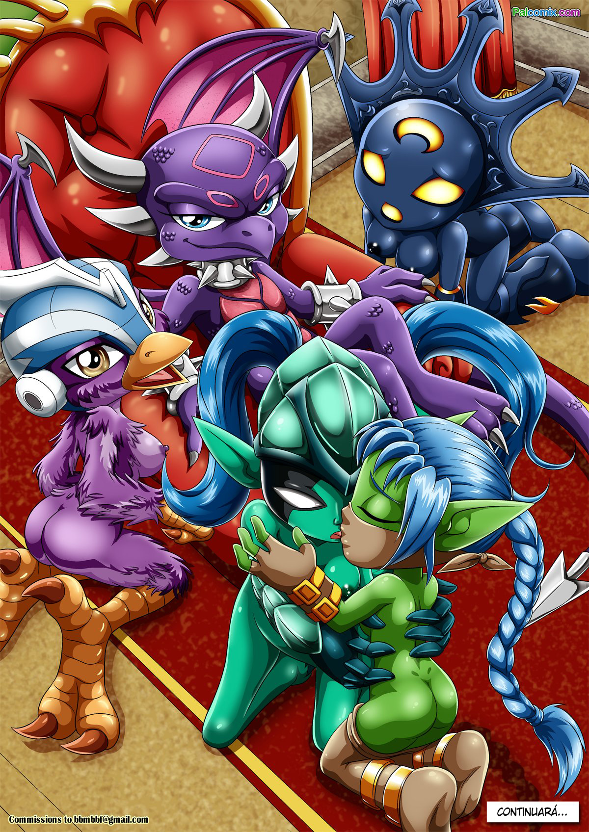 Escuadrón Sexual Skylanders 2 (Skylanders) [Palcomix]
