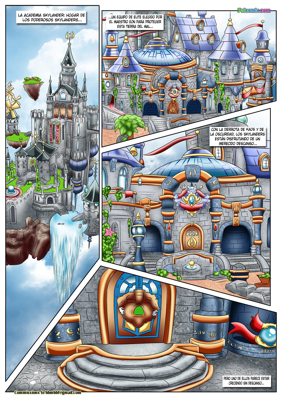 Escuadrón Sexual Skylanders 1 (Skylanders) [Palcomix]