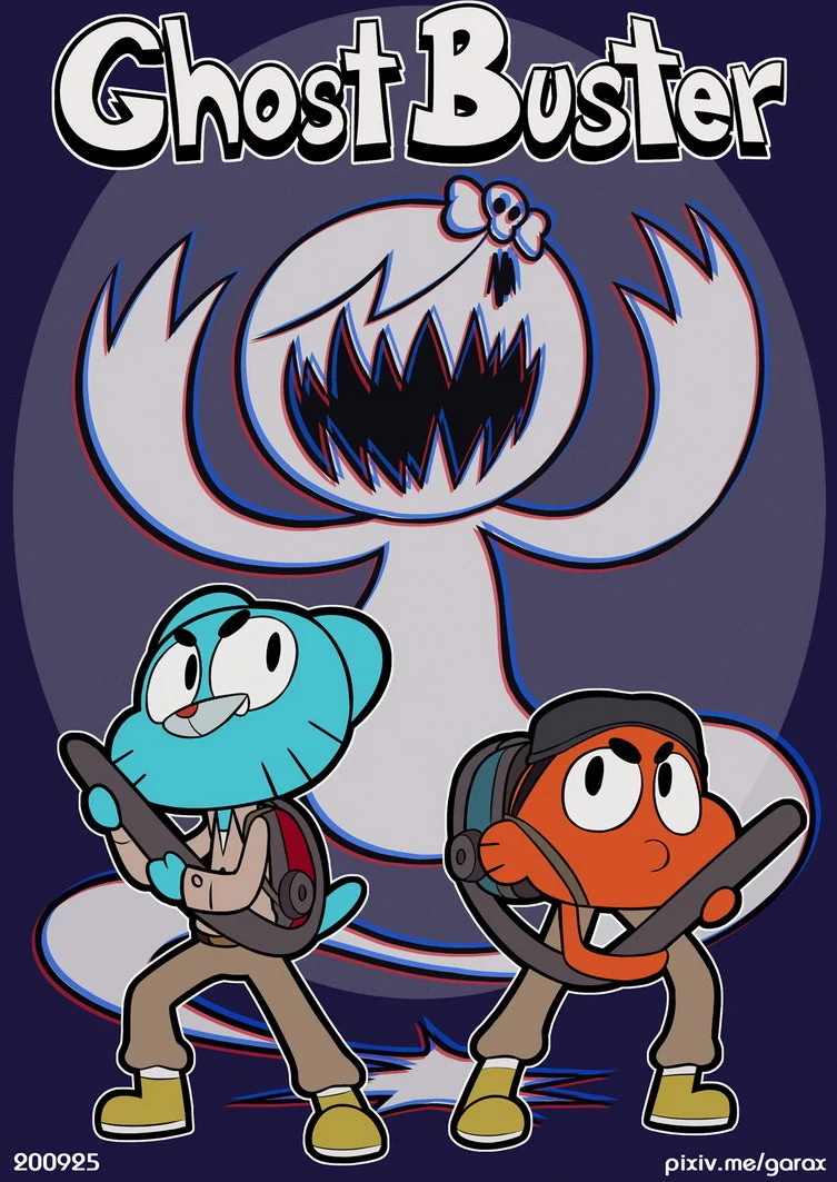 Gumball Ghost Buster (The Amazing World of Gumball) [Garabatoz]